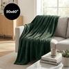 image:imageAmericanflat 50x60 Fleece Throw Blanket  Soft and Breathable Throw Blanket for Couch Bed Chair  Fleece Blankets Perfect for Home Bedroom or Outdoor Use  GreenGreen