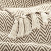 image:imageAmericanflat 50x60 Fleece Throw Blanket  Soft and Breathable Throw Blanket for Couch Bed Chair  Fleece Blankets Perfect for Home Bedroom or Outdoor Use  GreenZaina Camel and Beige Herringbone
