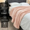 image:imageAmericanflat 50x60 Fleece Throw Blanket  Soft and Breathable Throw Blanket for Couch Bed Chair  Fleece Blankets Perfect for Home Bedroom or Outdoor Use  GreenPink