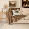 image:imageAmericanflat 50x60 Fleece Throw Blanket  Soft and Breathable Throw Blanket for Couch Bed Chair  Fleece Blankets Perfect for Home Bedroom or Outdoor Use  GreenBrown