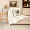 image:imageAmericanflat 50x60 Fleece Throw Blanket  Soft and Breathable Throw Blanket for Couch Bed Chair  Fleece Blankets Perfect for Home Bedroom or Outdoor Use  GreenWhite