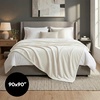 image:imageAmericanflat 50x60 Fleece Throw Blanket  Soft and Breathable Throw Blanket for Couch Bed Chair  Fleece Blankets Perfect for Home Bedroom or Outdoor Use  GreenWhite