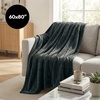 image:imageAmericanflat 50x60 Fleece Throw Blanket  Soft and Breathable Throw Blanket for Couch Bed Chair  Fleece Blankets Perfect for Home Bedroom or Outdoor Use  GreenGray