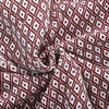 image:imageAmericanflat 50x60 Rouched Faux Fur Throw Blanket  Soft and Breathable Throw Blanket for Couch Bed Chair  White Faux Fur Blankets Perfect for Home Bedroom or Outdoor UseOmala Maroon and White Mini Diamond