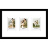 image:imageAmericanflat 15x20 Picture Frame with 16 Openings for 2x3 InstantPrint Photos  Black Mini Picture Frames for Wall Display with Polished PlexiglassBlack