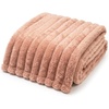 image:imageAmericanflat 50x60 Faux Fur Throw Blanket  Soft and Breathable Throw Blanket for Couch Bed Chair  Green Faux Fur Blankets Perfect for Home Bedroom or Outdoor UsePink