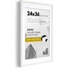 image:imageAmericanflat 10x10 Deep Picture Frame  Matted to 8x8  Black  Shatterresistant glass wall or tabletop display with included easel sawtooth hangers includedWhite