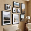 image:imageAmericanflat 10x10 Deep Picture Frame  Matted to 8x8  Black  Shatterresistant glass wall or tabletop display with included easel sawtooth hangers includedBlack