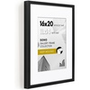 image:imageAmericanflat 10x10 Deep Picture Frame  Matted to 8x8  Black  Shatterresistant glass wall or tabletop display with included easel sawtooth hangers includedBlack