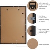 image:imageAmericanflat 10x10 Deep Picture Frame  Matted to 8x8  Black  Shatterresistant glass wall or tabletop display with included easel sawtooth hangers includedBlack