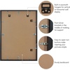 image:imageAmericanflat 10x10 Deep Picture Frame  Matted to 8x8  Black  Shatterresistant glass wall or tabletop display with included easel sawtooth hangers includedBlack