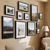 image:imageAmericanflat 10x10 Deep Picture Frame  Matted to 8x8  Black  Shatterresistant glass wall or tabletop display with included easel sawtooth hangers includedBlack