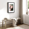 image:imageAmericanflat 10x10 Deep Picture Frame  Matted to 8x8  Black  Shatterresistant glass wall or tabletop display with included easel sawtooth hangers includedBlack