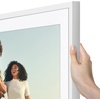 image:imageAmericanflat 10x10 Deep Picture Frame  Matted to 8x8  Black  Shatterresistant glass wall or tabletop display with included easel sawtooth hangers includedWhite