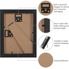 image:imageAmericanflat 10x10 Deep Picture Frame  Matted to 8x8  Black  Shatterresistant glass wall or tabletop display with included easel sawtooth hangers includedBlack