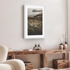 image:imageAmericanflat 10x10 Deep Picture Frame  Matted to 8x8  Black  Shatterresistant glass wall or tabletop display with included easel sawtooth hangers includedWhite
