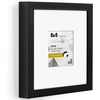 image:imageAmericanflat 10x10 Deep Picture Frame  Matted to 8x8  Black  Shatterresistant glass wall or tabletop display with included easel sawtooth hangers includedBlack