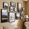 image:imageAmericanflat 10x10 Deep Picture Frame  Matted to 8x8  Black  Shatterresistant glass wall or tabletop display with included easel sawtooth hangers includedBlack
