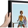 image:imageAmericanflat 10x10 Deep Picture Frame  Matted to 8x8  Black  Shatterresistant glass wall or tabletop display with included easel sawtooth hangers includedBlack