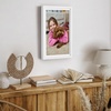 image:imageAmericanflat 10x10 Deep Picture Frame  Matted to 8x8  Black  Shatterresistant glass wall or tabletop display with included easel sawtooth hangers includedWhite