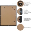 image:imageAmericanflat 10x10 Deep Picture Frame  Matted to 8x8  Black  Shatterresistant glass wall or tabletop display with included easel sawtooth hangers includedBlack