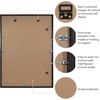 image:imageAmericanflat 10x10 Deep Picture Frame  Matted to 8x8  Black  Shatterresistant glass wall or tabletop display with included easel sawtooth hangers includedBlack