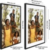image:imageAmericanflat 10x10 Deep Picture Frame  Matted to 8x8  Black  Shatterresistant glass wall or tabletop display with included easel sawtooth hangers includedBlack