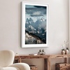 image:imageAmericanflat 10x10 Deep Picture Frame  Matted to 8x8  Black  Shatterresistant glass wall or tabletop display with included easel sawtooth hangers includedWhite