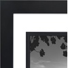 image:imageAmericanflat 11x14 Picture Frame  Matted to 8x10  Black  Decorative inner mat accent Shatterresistant glass hangs vertical or horizontal sawtooth hangers included
