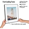 image:imageAmericanflat 11x14 Picture Frame 3Pack  Matted to 8x10  Black  Frontloading design Shatterresistant glass fits photos posters and art