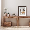 image:imageAmericanflat 11x14 Shadow Box Frame  Matted to 9x12  Driftwood  Shatterresistant glass 15 inch interior depth hangs vertical or horizontal displays keepsakes medals and memorabiliaMahogany