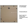 image:imageAmericanflat 11x14 Shadow Box Frame  Matted to 9x12  Driftwood  Shatterresistant glass 15 inch interior depth hangs vertical or horizontal displays keepsakes medals and memorabiliaDriftwood