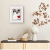 image:imageAmericanflat 11x14 Shadow Box Frame  Matted to 9x12  Driftwood  Shatterresistant glass 15 inch interior depth hangs vertical or horizontal displays keepsakes medals and memorabiliaWhite
