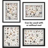 image:imageAmericanflat 11x14 Shadow Box Frame  Matted to 9x12  Driftwood  Shatterresistant glass 15 inch interior depth hangs vertical or horizontal displays keepsakes medals and memorabiliaBlack