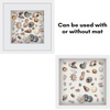 image:imageAmericanflat 11x14 Shadow Box Frame  Matted to 9x12  Driftwood  Shatterresistant glass 15 inch interior depth hangs vertical or horizontal displays keepsakes medals and memorabiliaWhite
