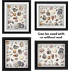 image:imageAmericanflat 11x14 Shadow Box Frame  Matted to 9x12  Driftwood  Shatterresistant glass 15 inch interior depth hangs vertical or horizontal displays keepsakes medals and memorabiliaBlack