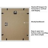image:imageAmericanflat 11x14 Shadow Box Frame  Matted to 9x12  Driftwood  Shatterresistant glass 15 inch interior depth hangs vertical or horizontal displays keepsakes medals and memorabiliaWhite