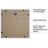 image:imageAmericanflat 11x14 Shadow Box Frame  Matted to 9x12  Driftwood  Shatterresistant glass 15 inch interior depth hangs vertical or horizontal displays keepsakes medals and memorabiliaWhite
