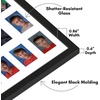 image:imageAmericanflat 135x18 School Picture Frame PreK to 12  Fits Twelve 25x35 Photos and One 5x7 Photo or Use as One 135x18 Frame  Signature Collection  K12 Picture Frames for Wall Display  BlackBlack