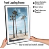 image:imageAmericanflat 13x19 Poster Frame 3Pack  Matted to 11x17  Black  Frontloading design Shatterresistant glass fits photos posters and art