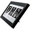 image:imageAmericanflat Sonogram Picture Frame with ShatterResistant Glass  7x7 Ultrasound Frame for 3x4 Sonograms with Interchangeable Mats  Signature Collection  Square Frames for Tabletop and Wall  BlackBlack