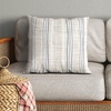 image:imageAmericanflat 18x18 Throw Pillow with Sewnin Insert  AllinOne Decorative Pillows  No Cover Needed  Soft and Durable Cushion for Bed or Sofa  Polyester  Red Orange and WhiteCream and White
