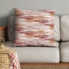 image:imageAmericanflat 18x18 Throw Pillow with Sewnin Insert  AllinOne Decorative Pillows  No Cover Needed  Soft and Durable Cushion for Bed or Sofa  Polyester  Red Orange and WhiteRed