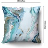 image:imageAmericanflat 18x18 Throw Pillow with Sewnin Insert  AllinOne Decorative Pillows  No Cover Needed  Soft and Durable Cushion for Bed or Sofa  Polyester  Red Orange and WhiteWhite and Blue