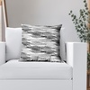 image:imageAmericanflat 18x18 Throw Pillow with Sewnin Insert  AllinOne Decorative Pillows  No Cover Needed  Soft and Durable Cushion for Bed or Sofa  Polyester  Red Orange and WhiteBlack