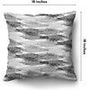 image:imageAmericanflat 18x18 Throw Pillow with Sewnin Insert  AllinOne Decorative Pillows  No Cover Needed  Soft and Durable Cushion for Bed or Sofa  Polyester  Red Orange and WhiteBlack