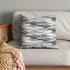image:imageAmericanflat 18x18 Throw Pillow with Sewnin Insert  AllinOne Decorative Pillows  No Cover Needed  Soft and Durable Cushion for Bed or Sofa  Polyester  Red Orange and WhiteBlack