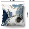 image:imageAmericanflat 18x18 Throw Pillow with Sewnin Insert  AllinOne Decorative Pillows  No Cover Needed  Soft and Durable Cushion for Bed or Sofa  Polyester  Red Orange and WhiteBlue and White