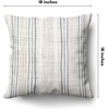 image:imageAmericanflat 18x18 Throw Pillow with Sewnin Insert  AllinOne Decorative Pillows  No Cover Needed  Soft and Durable Cushion for Bed or Sofa  Polyester  Red Orange and WhiteCream and White