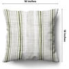 image:imageAmericanflat 18x18 Throw Pillow with Sewnin Insert  AllinOne Decorative Pillows  No Cover Needed  Soft and Durable Cushion for Bed or Sofa  Polyester  Red Orange and WhiteGreen and White